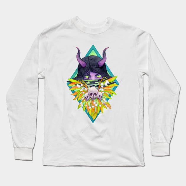 Lake Witch Long Sleeve T-Shirt by Serpent's Sun